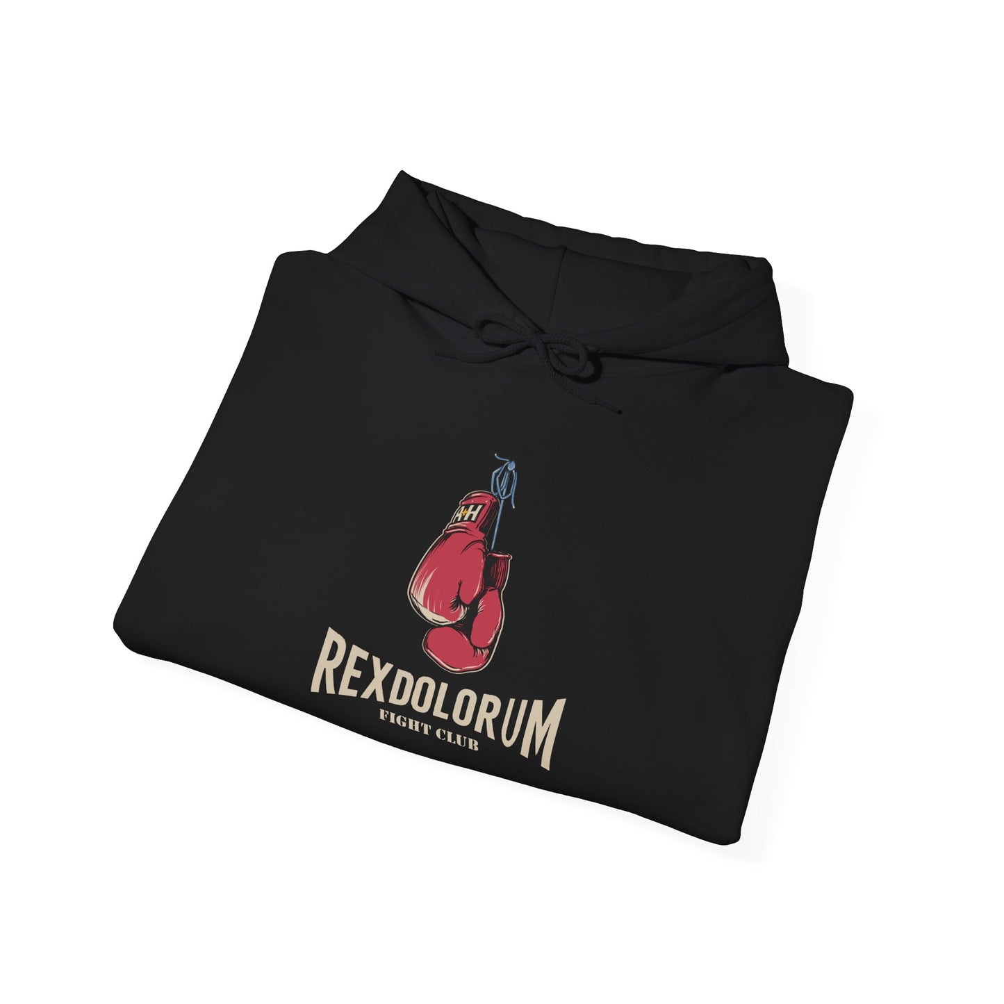 Hooded Sweatshirt - Rex Dolorum Fight Club Design