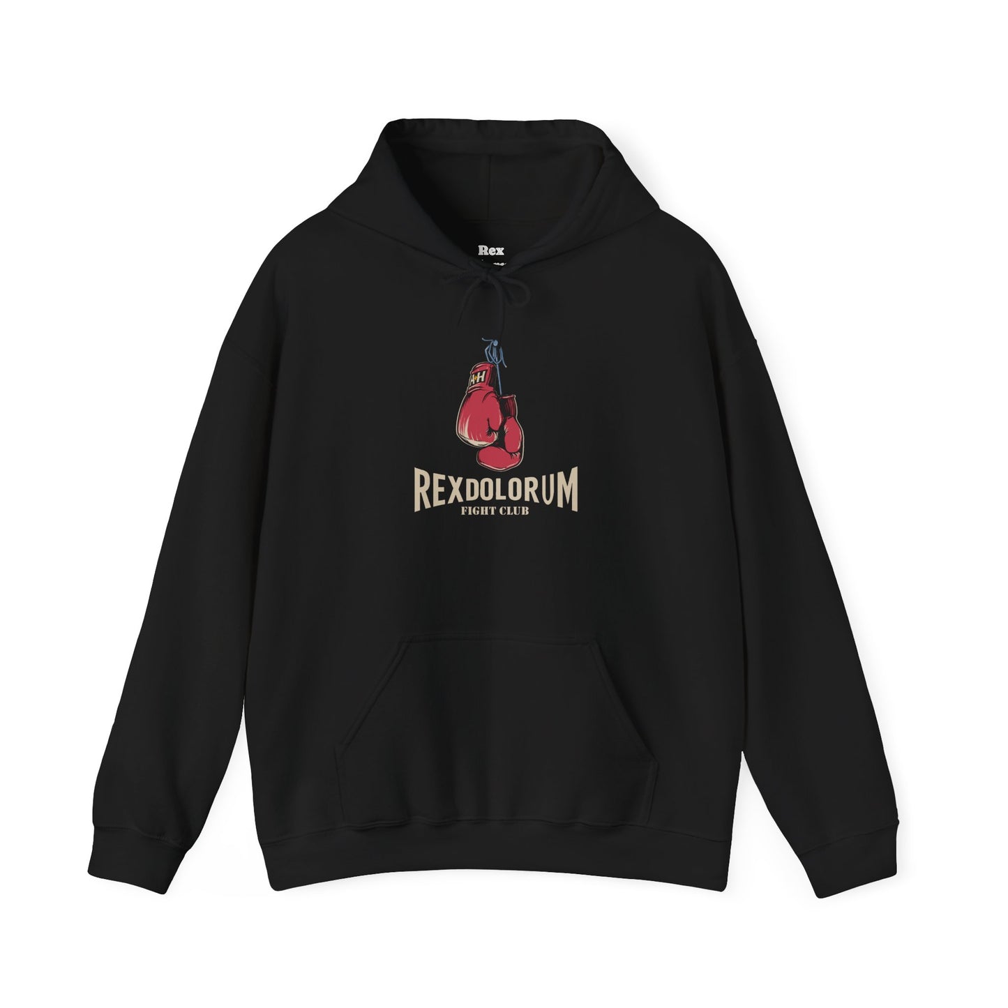 Hooded Sweatshirt - Rex Dolorum Fight Club Design